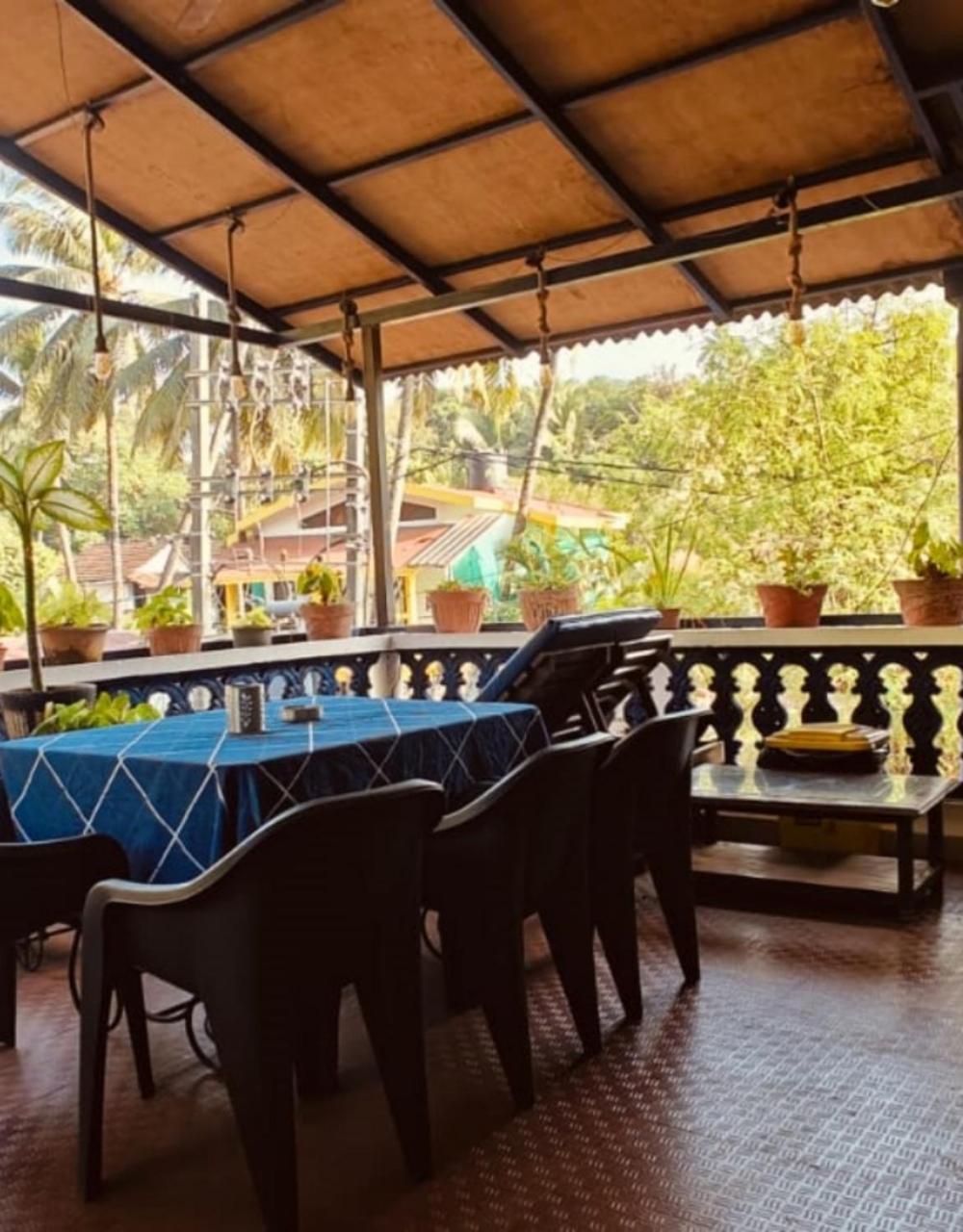 Villa Curlies Blue House à Anjuna Extérieur photo