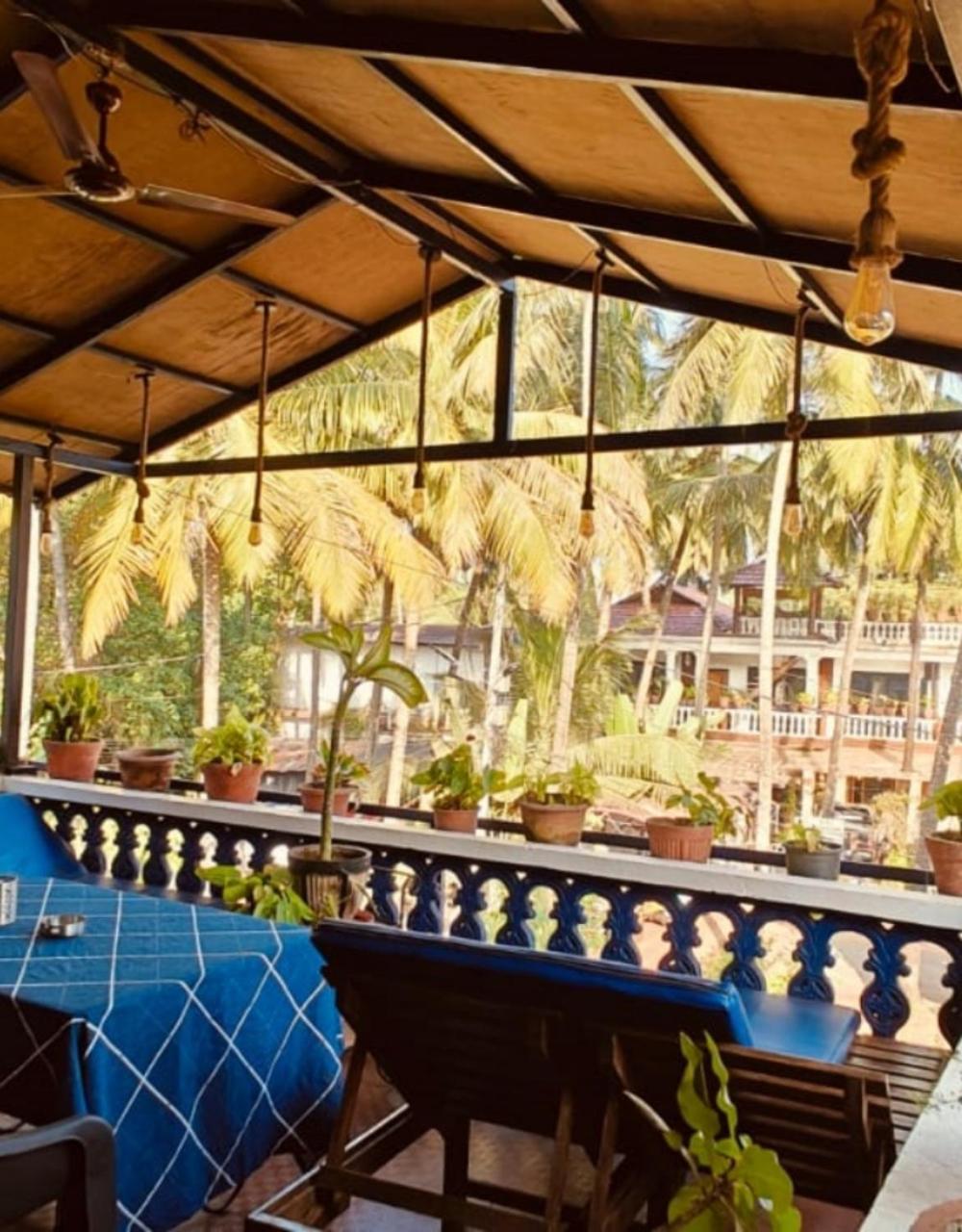 Villa Curlies Blue House à Anjuna Extérieur photo