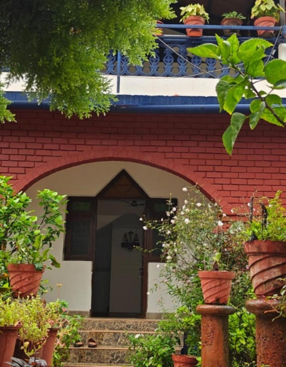 Villa Curlies Blue House à Anjuna Extérieur photo