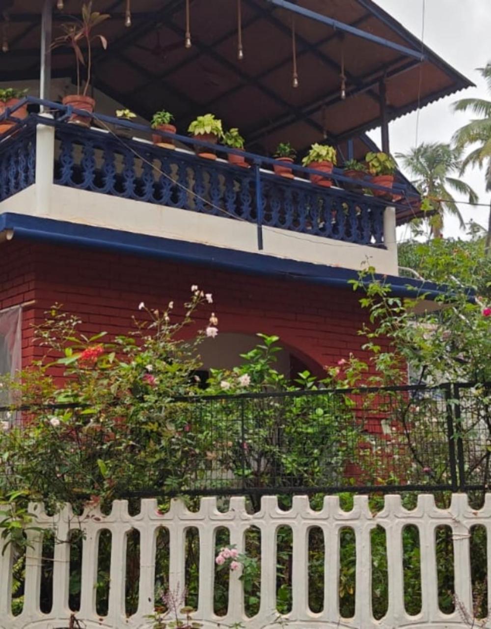Villa Curlies Blue House à Anjuna Extérieur photo