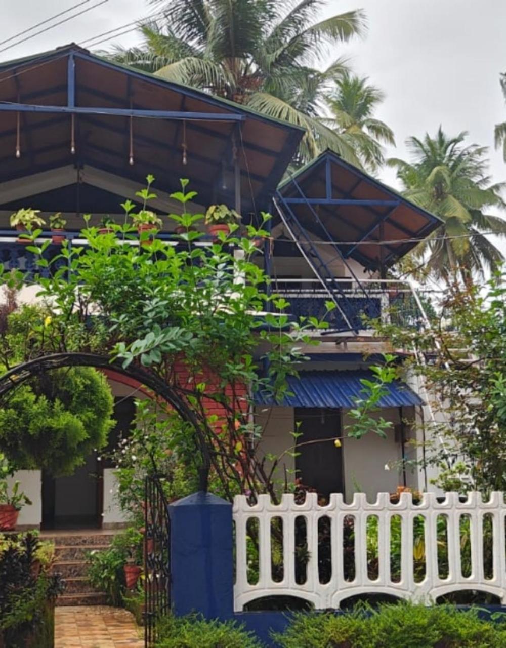 Villa Curlies Blue House à Anjuna Extérieur photo