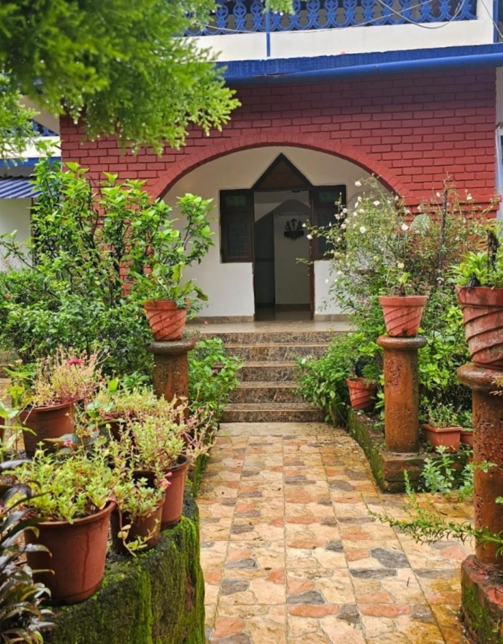 Villa Curlies Blue House à Anjuna Extérieur photo